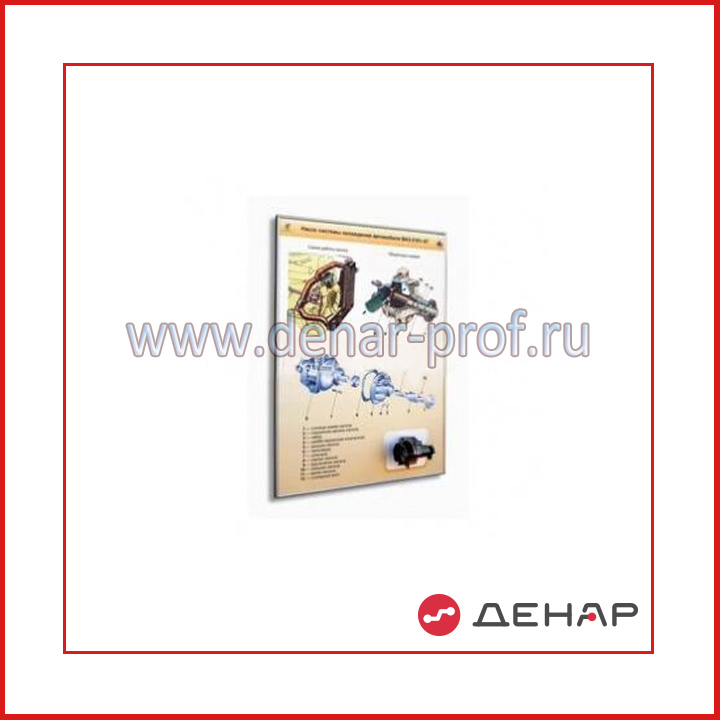Стенд-планшет "Насос системы охлаждения автомобиля ВАЗ-2101-07" Стенд-планшет "Насос системы охлаждения автомобиля ВАЗ-2101-07"